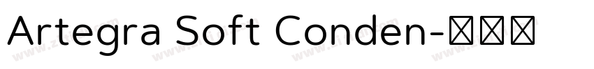 Artegra Soft Conden字体转换